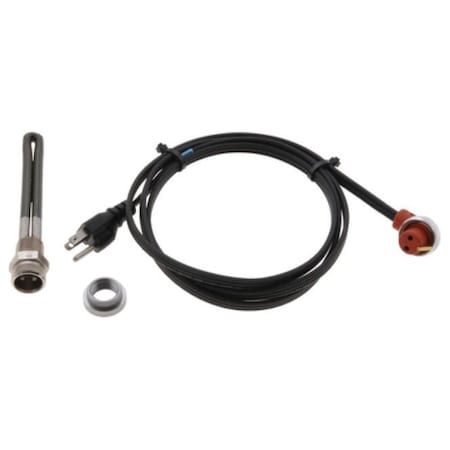 Zerostart OIL PAN HEATER  300W 120V, 12 NPT, WATEROIL, STAINLESS STL 8609683